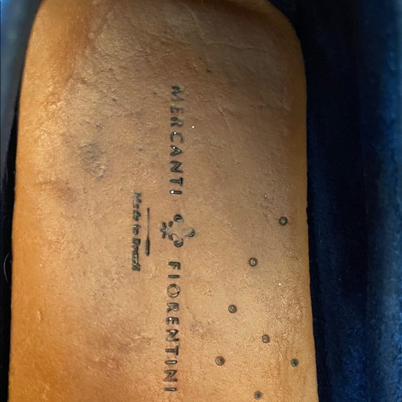 Mercanti Fiorentini Blue Suede driving Loafers. Super comfy size 7.5. - Picture 3 of 7